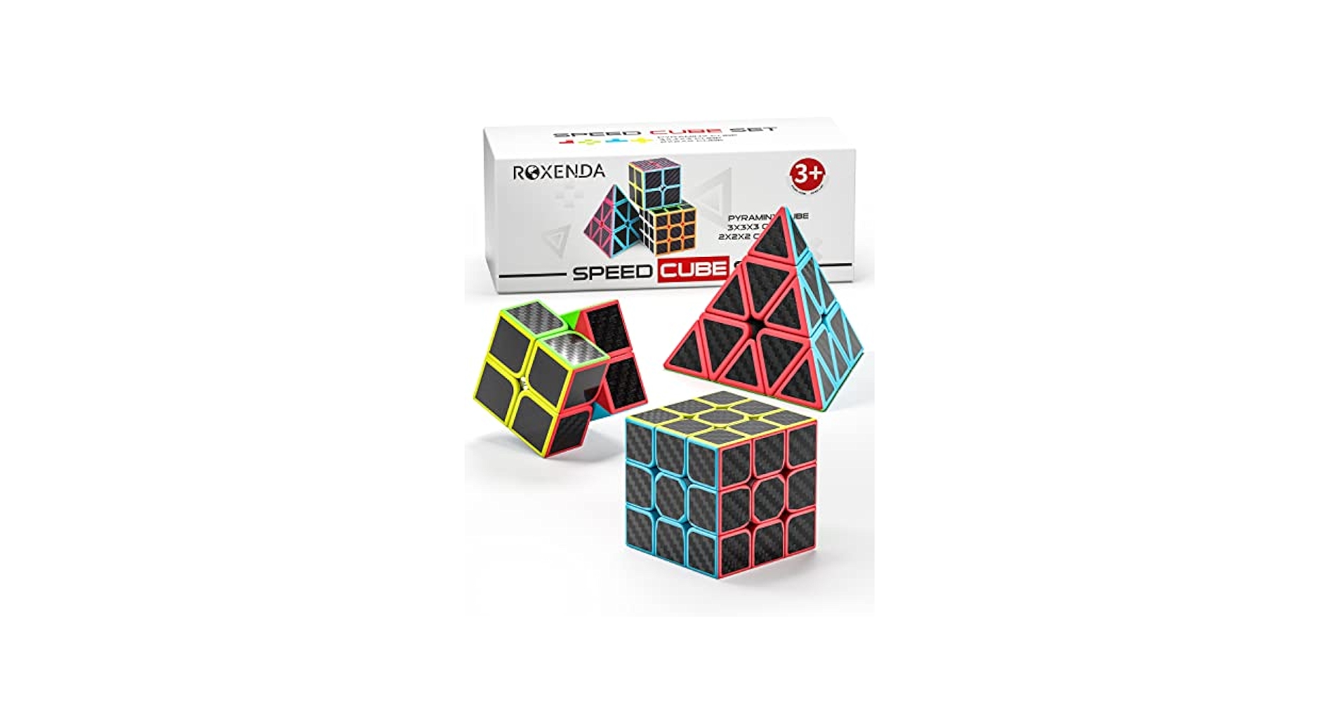 スーパー 英語 3枚セット ピラミッド・タートル CP02-EN004 Amazon.com: ROXENDA Speed Cube Set, Magic Cube Set of 2x2x2